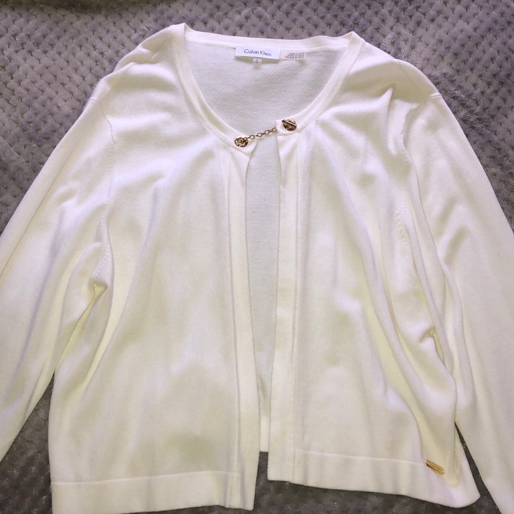 White Cardigan
